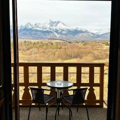 One-room apartment with a view of the High Tatras