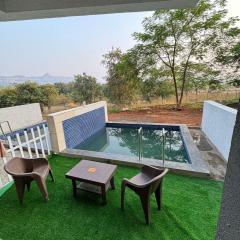 Ivy Bliss Studio with Private Pool, B 09, Karjat