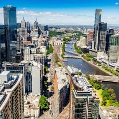 Pars apartments - Melbourne Quarter- unique View of city and Yarra