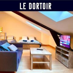 Le Dortoir, logement avec 3 grands lits doubles