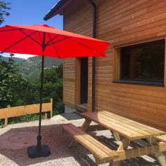 T3 Terrace in a Chalet with unobstructed view