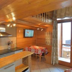 Studio Cabine Mezzanine 6 Pers. Arc 2000 - Balcon Calme - Accès Pistes & Navettes - Non-fumeur - FR-1-346-540