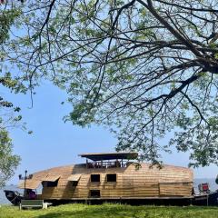 Achankovil houseboat