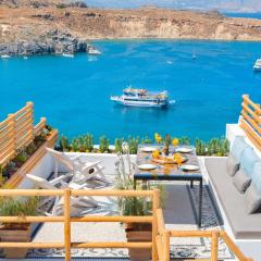 Lindos Shore Summer House with Jacuzzi and sea view !!!