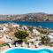 Yalos Mykonos Ornos Pouli private apartments w shared swimming pool