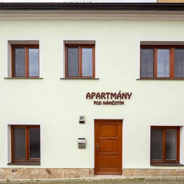 Apartmány Pod náměstím, khách sạn ở Telč