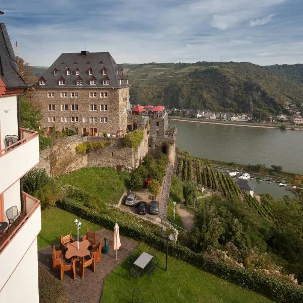 Hotel Schloss Rheinfels，聖哥亞豪森的飯店