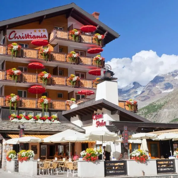 Hotel Christiania Saas-Fee, отель в городе Зас-Фе