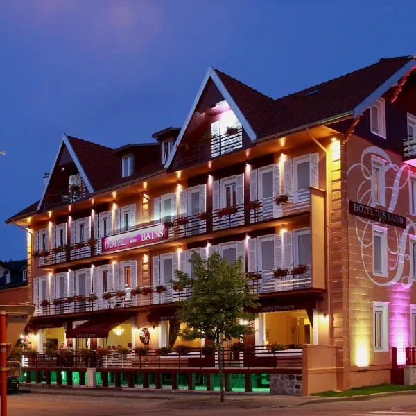 Logis Hotel Des Bains – hotel w mieście Gérardmer