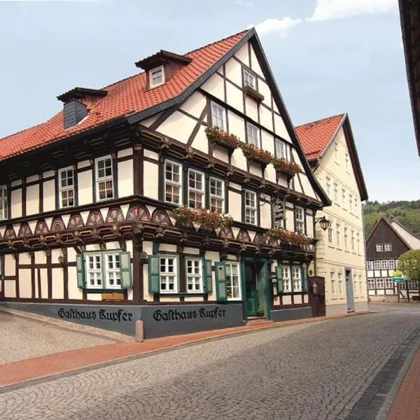 Gasthaus Kupfer, hotell i Stolberg i Harz