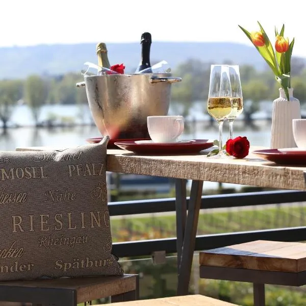 Rüdesheim am Rhein में, होटल Nägler´s Fine Lounge Hotel