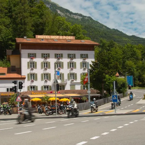 Hotel Hof und Post, hotel em Innertkirchen