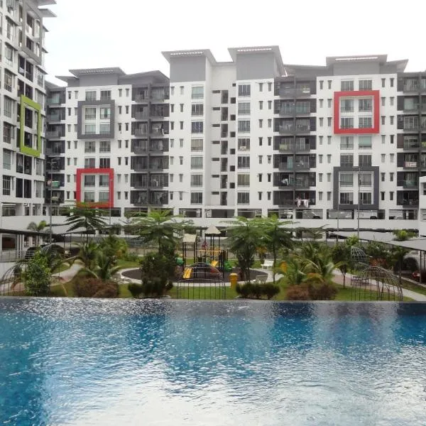 Viesnīca Mahkota Cheras Sweet Condo 1-14 pax near MRT to KL Kualalumpurā