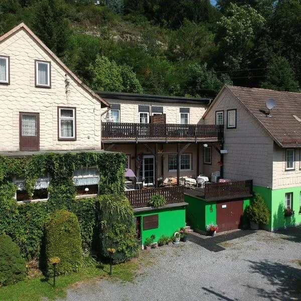 Pension Haus Rodenstein, hotell i Blankenburg