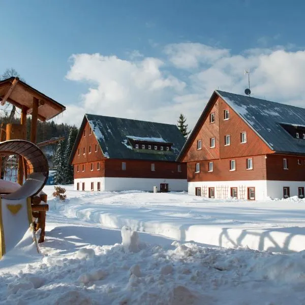 Rodinný penzion Skiland, hotel a Ostružná