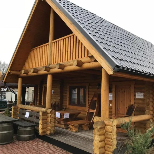 Wellness Hütte am Zwenkauer See bei Leipzig, hotel Lipcsében