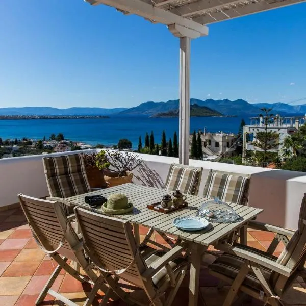 Villa Euphoria in Aegina, A' Marathonas bay, hotel en Egina