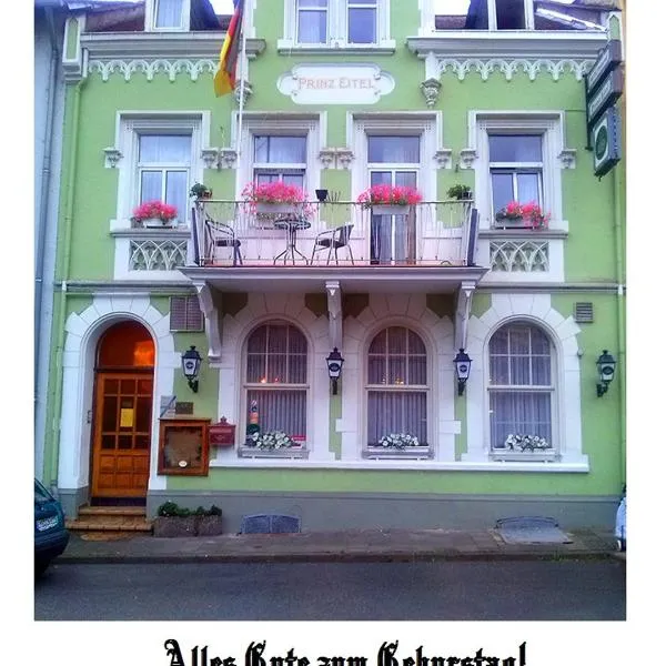 Hotel Prinz Eitel, hotel v mestu Bad Ems