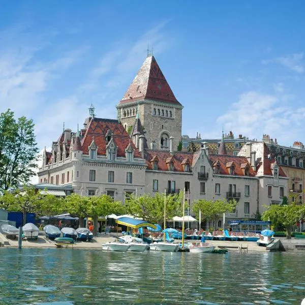 Château d'Ouchy, hotell sihtkohas Lausanne