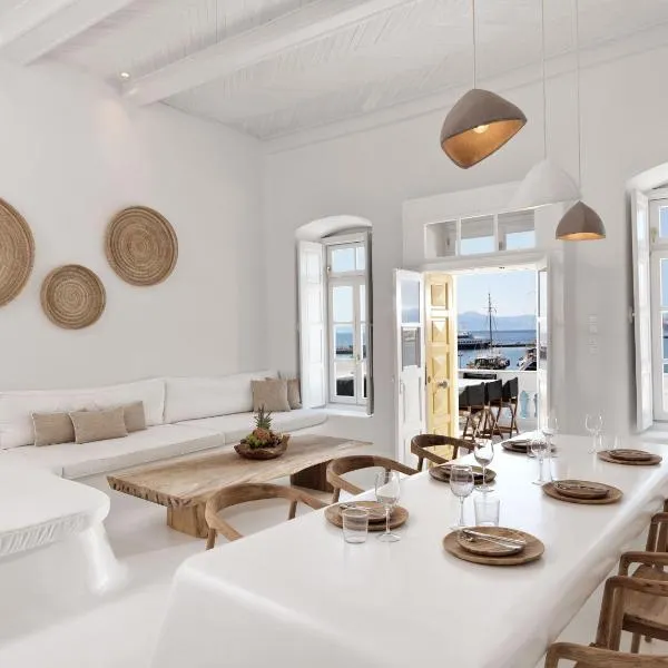 Viesnīca Villa Kampani Sea View Villa Mykonos Town pilsētā Mikēnas