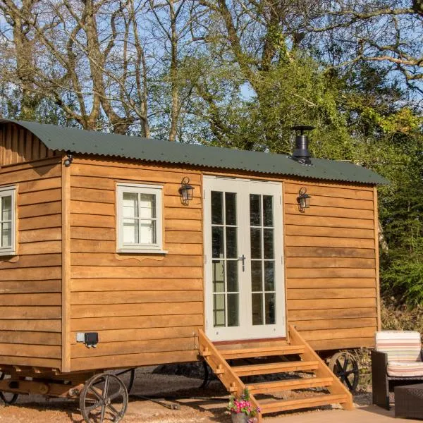 Luxury Shepherds Hut, отель в городе Линдхерст