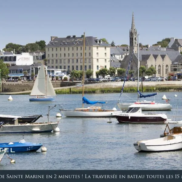 Grand Hôtel Bénodet Abbatiale Riviera Bretonne, hotel em Bénodet