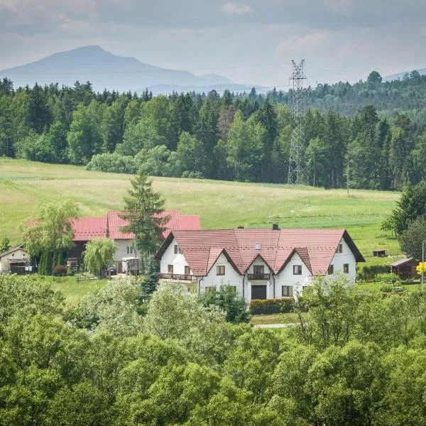 Staś -przy szkole nr 3 w Skawie, hotell i Harkabuz