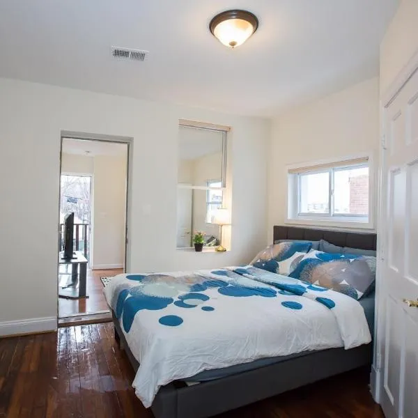 Charming studio - 3 min walk to PETWORTH Metro station; 10 min to Convention Center，位于华盛顿的酒店