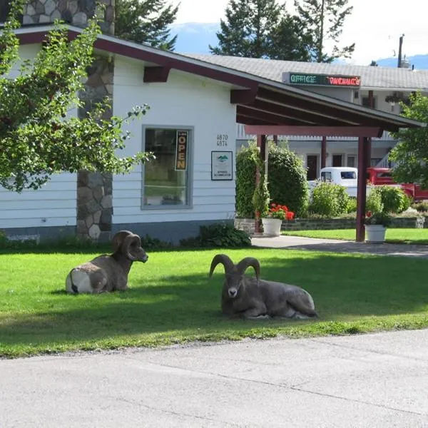 Mountain Springs Motel, hotel a Radium Hot Springs