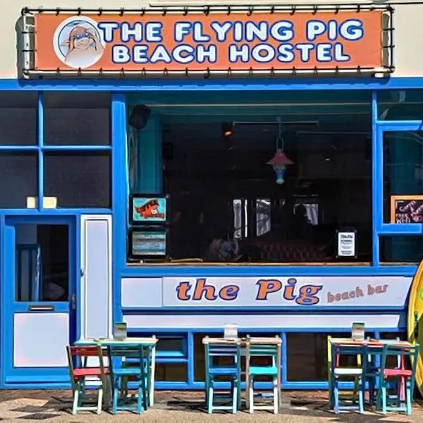 The Flying Pig Beach Hostel, hotell i Noordwijk aan Zee