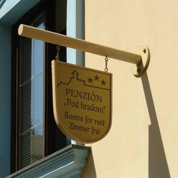 Penzión Pod Hradom, Hotel in Trenčín