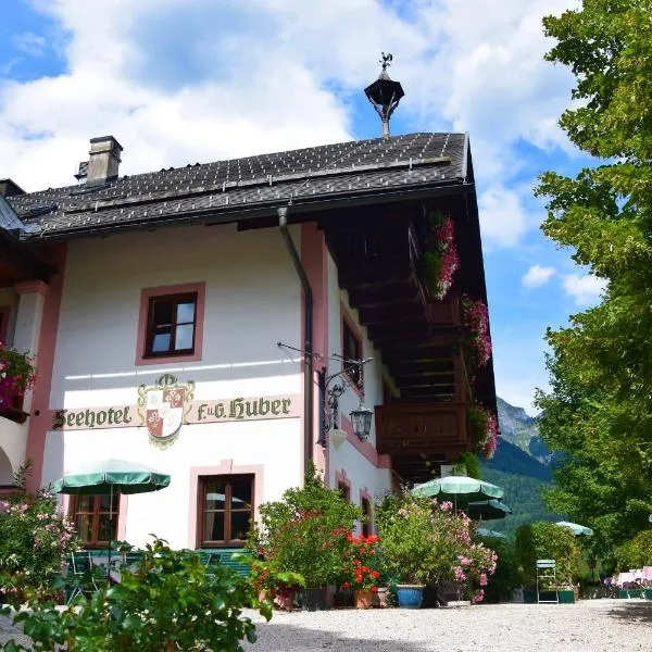 Seehotel Huber, hotel en St. Gilgen am Wolfgangsee / Abersee