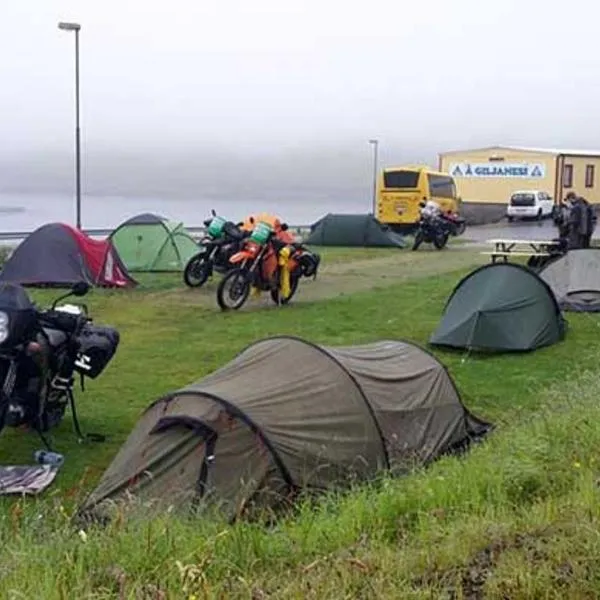 Giljanes Camping, hotel em Sandavágur