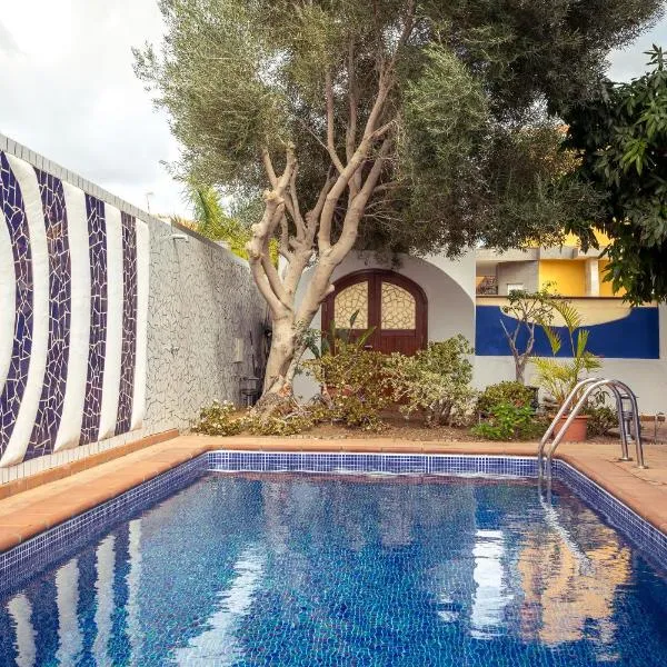 The Blue House in Maspalomas, hotel em Maspalomas