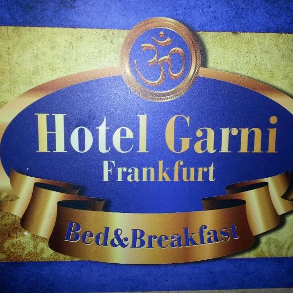 Hotelgarni Frankfurt, hotel i Frankfurt am Main