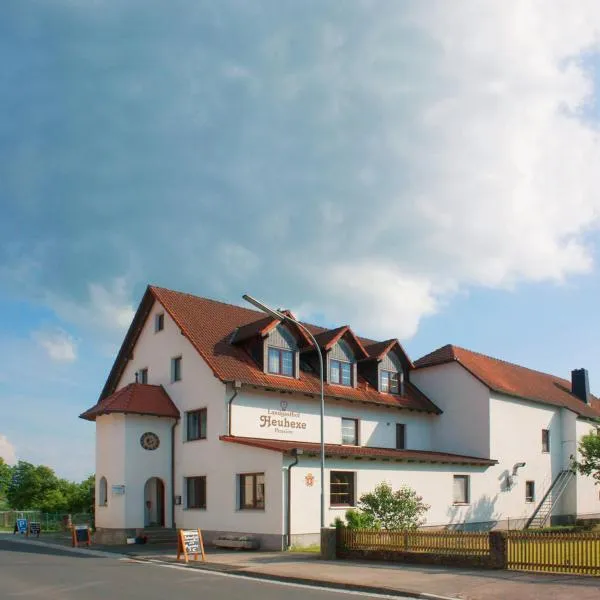 Pension Heuhexe, hotel i Meiningen