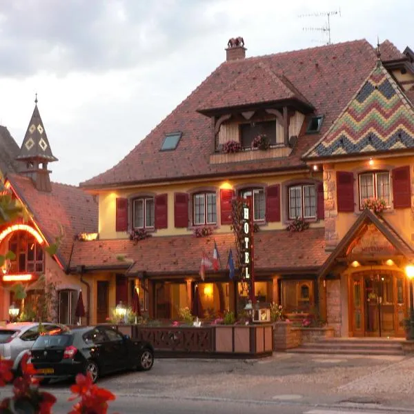 Hôtel Le Mittelwihr, hotel di Saint-Hippolyte