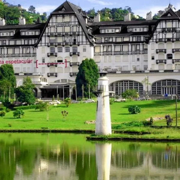 Palácio Quitandinha Espetacular Apartamento com Vista para o Lago, hotel en Petrópolis