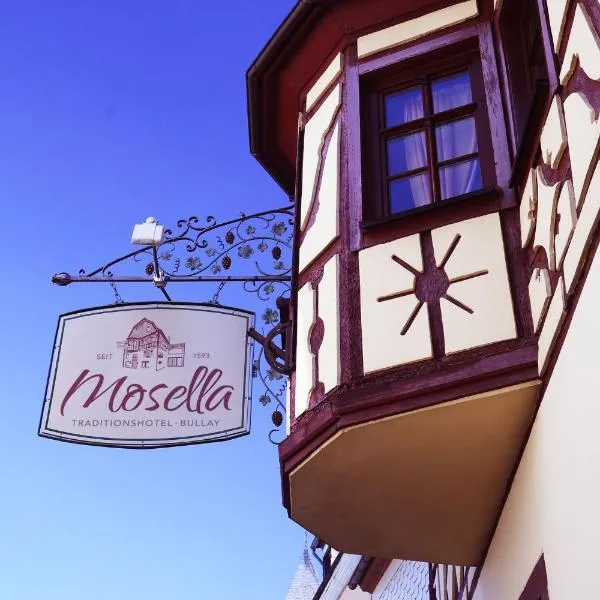 Hotel Mosella，摩澤爾河畔的策爾的飯店