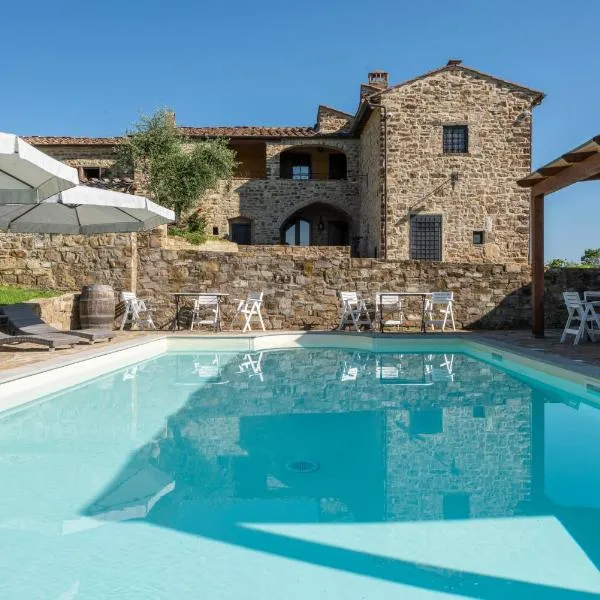 La Rimbecca Greve in Chianti Country Apartments & Rooms, hotel i Greve in Chianti