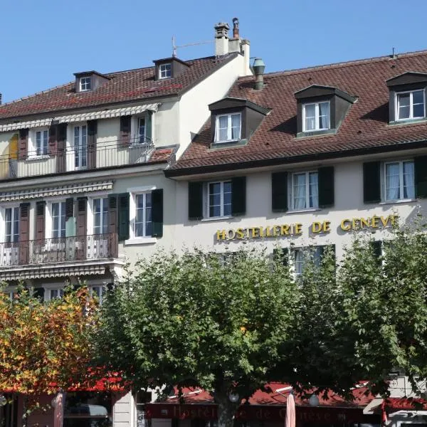 Hostellerie de Genève – hotel w mieście Vevey