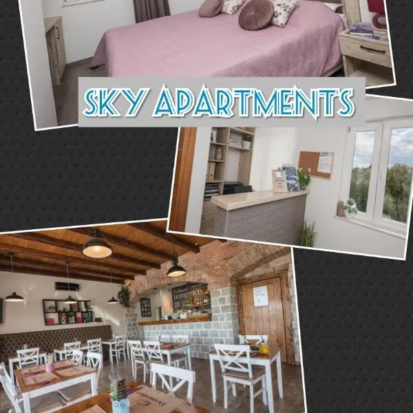 Sky Apartments & Rooms, hótel í Cavtat