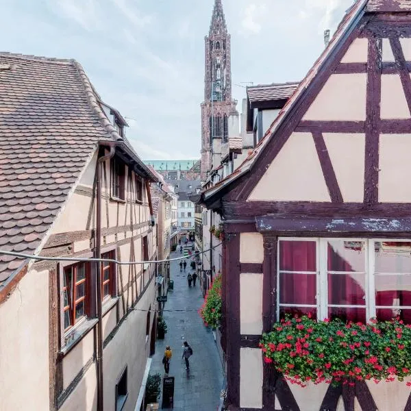 Le Carré d'or - Appartement avec vue Cathédrale – hotel w Strasburgu