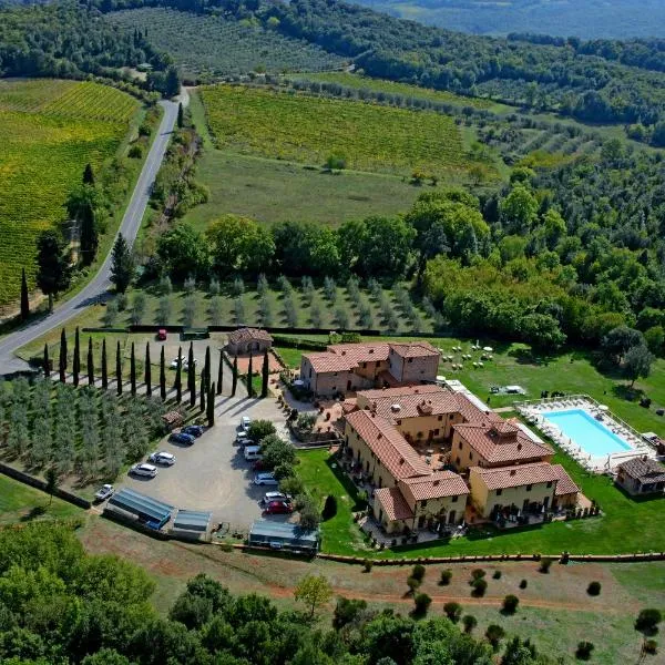 Hotel & Restaurant Casolare Le Terre Rosse, hotel di San Gimignano