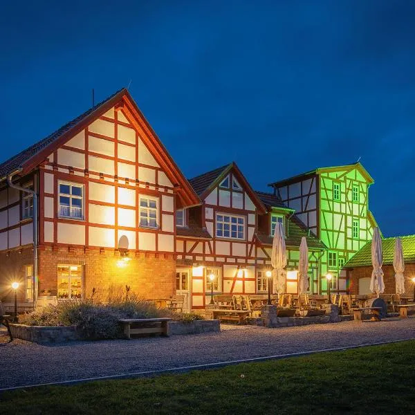 Hotel Restaurant Mühlenhof Bosse, Hotel in Großvargula