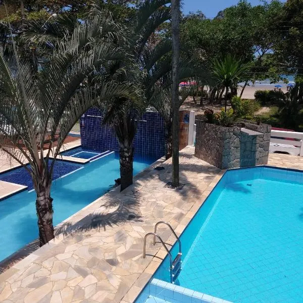 Pousada Vistazul - Piscina Climatizada - Pé na Areia, hôtel Bertioga (Sao Paulo)