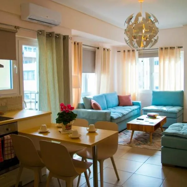 SUNNY CENTRAL LUXURY APARTMENT, מלון בוולוס