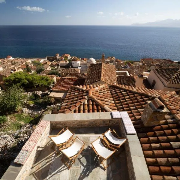 Victoria's House in Monemvasia Castle, hotel Monemvasziában