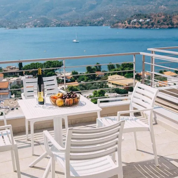 Kalavria Luxury Suites - magnificent sea view of Poros, hotel sa Poros