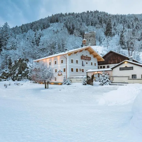 Gasthof Weyerhof, hotel i Bramberg am Wildkogel